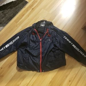Tommy Hilfiger Hooded Windbreaker-- XXL